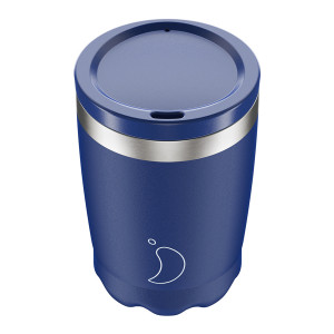 C340MABLU Термокружка coffee cup, 340 мл, синяя матовая Chilly's Bottles