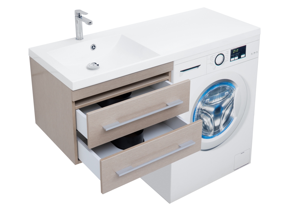 Тумба с раковиной Aquanet Нота 120 L светлый дуб 0017148500239565 - Вид №9