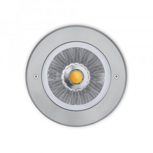 8061513 Встраиваемый в пешеходный пол Platek MEDIO Anello Inox  MEDIO C/W Stainless Steel Ring - LED 3000K 44°