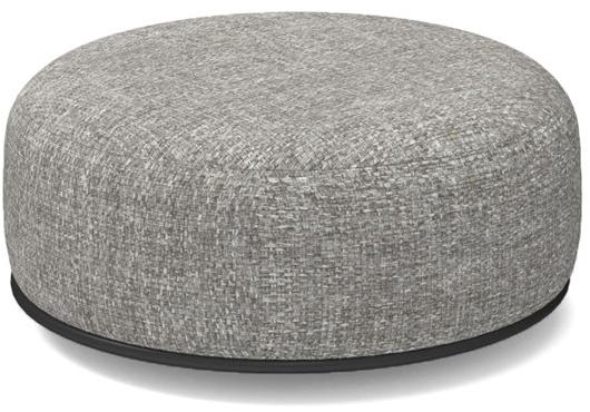 Talenti Круглый садовый пуф из ткани Scacco Scapuft - Вид №1