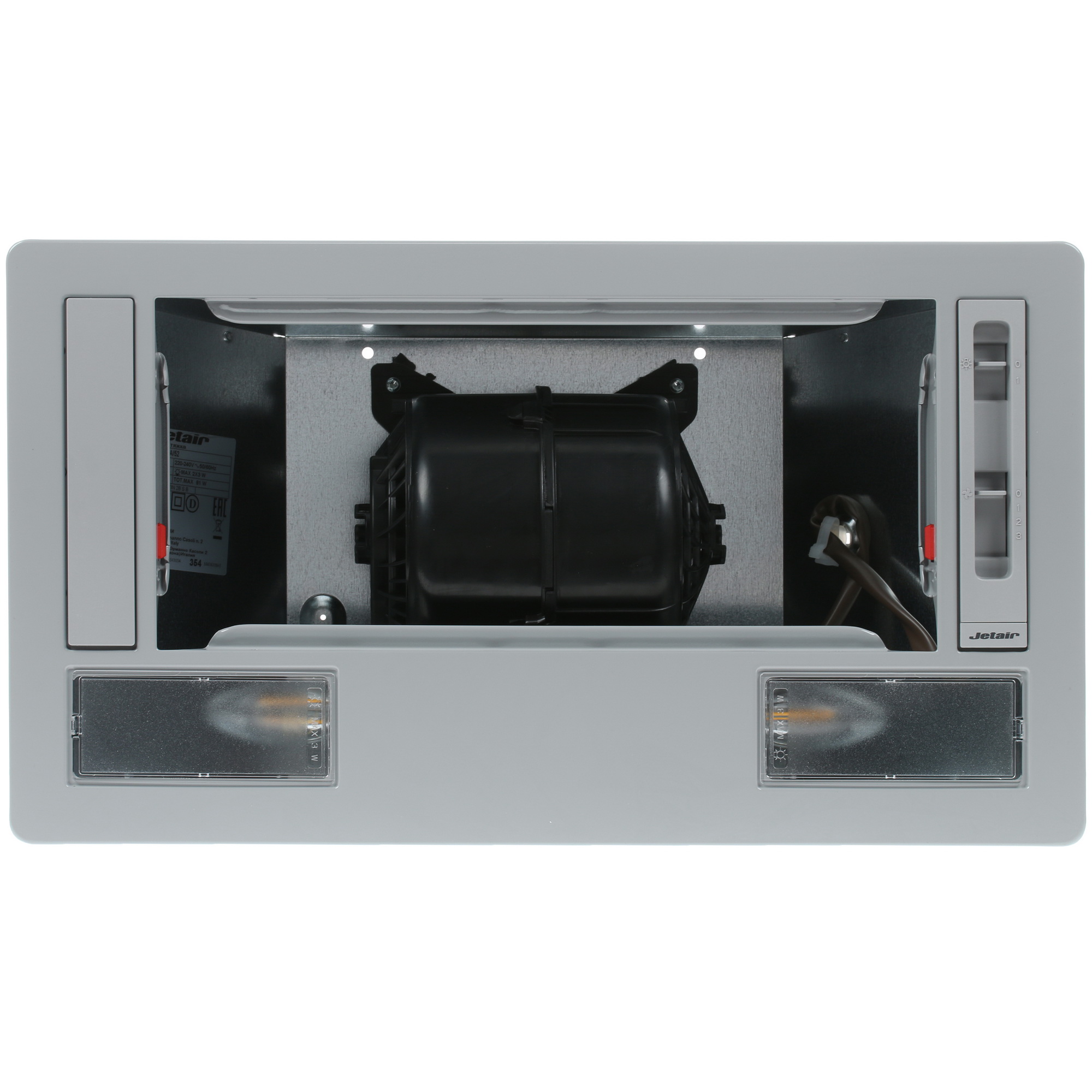 8155218 Вытяжка полновстраиваемая Jetair VIERA GR/A/52 серебристый STDN-0029910 - Вид №6