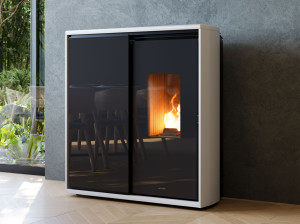 Комбинированная печь для древесных гранул