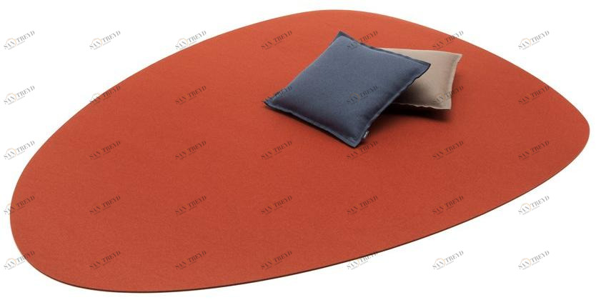 HEY-SIGN Однотонный войлочный коврик Stone sun-id-1437163