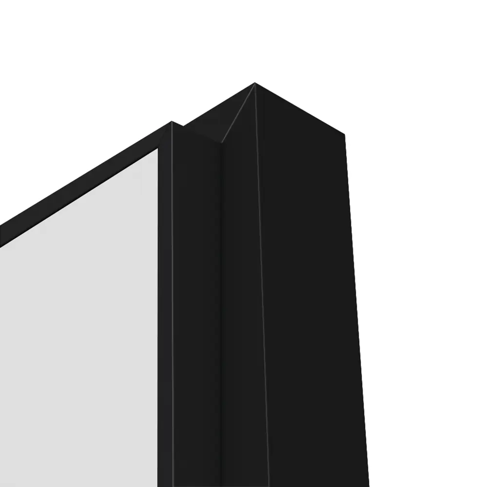Дверь межкомнатная глухая обратного открывания с замком комплекте Invisible 80x200 см цвет белый правый 89383004 STLM-2080934 VELLDORIS  - Вид №1