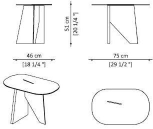 Paolo Castelli Низкий стол из розового мрамора и цветного стекла sun-id-1372390 - Вид №4