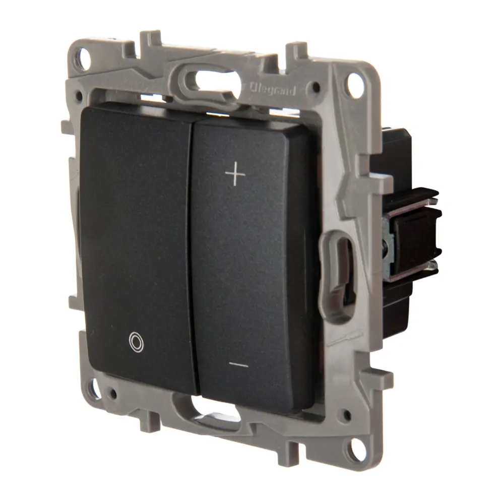 Legrand Etika - Светорегулятор клавишный антрацит для скрытого монтажа 17357065 STLM-0008038 - Вид №2