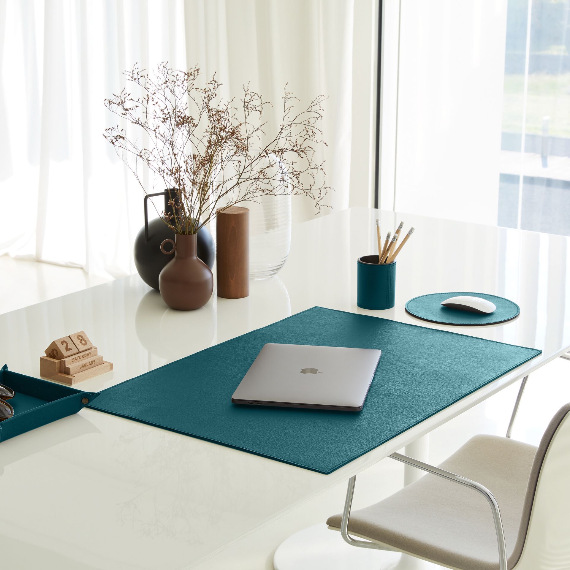 Круглый кожаный коврик для мыши EGLOOH APOLLO ARCH-00086294 - Вид №17