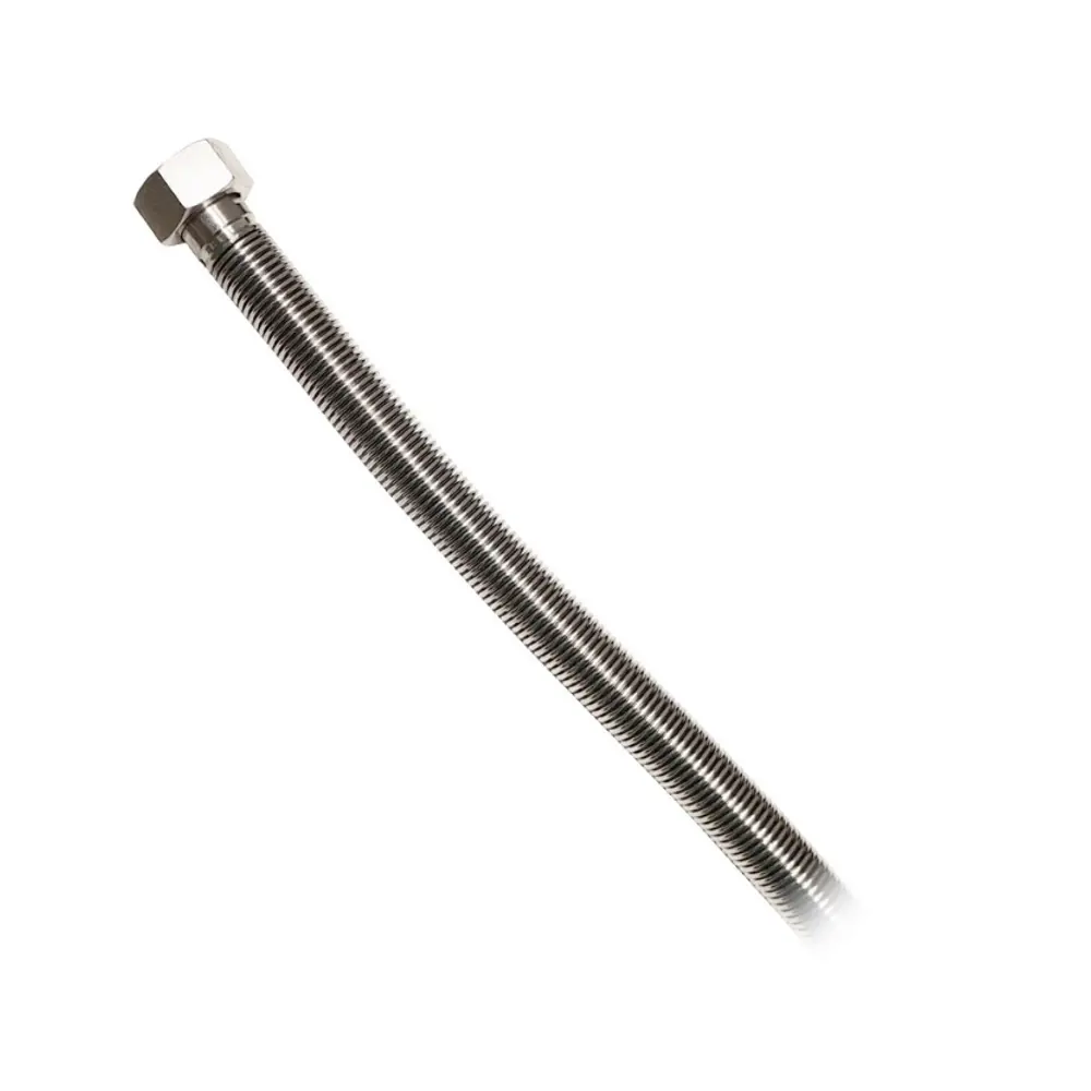 91716087 Шланг для газа МАК 6511 1/2" ВР нержавеющая сталь 90-150 см STLM-0939461