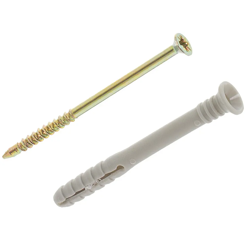 Дюбель-гвоздь с потайной манжетой 6x60 мм полипропилен 100 шт НЕВСКИЙ КРЕПЕЖ STLM-2169609