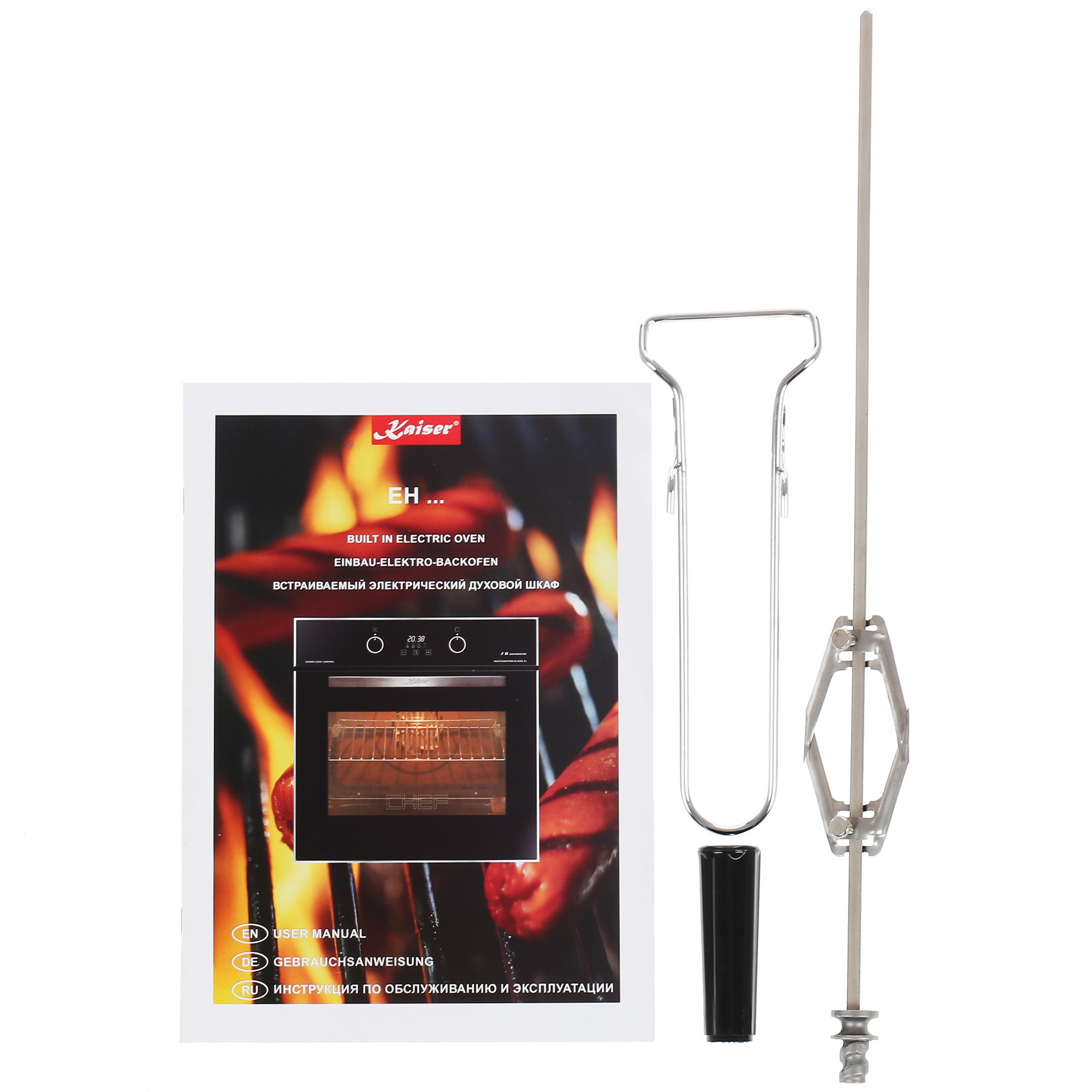 1110775 Электрический духовой шкаф Kaiser EH 6355 RotEm красный STDN-0045449 - Вид №7