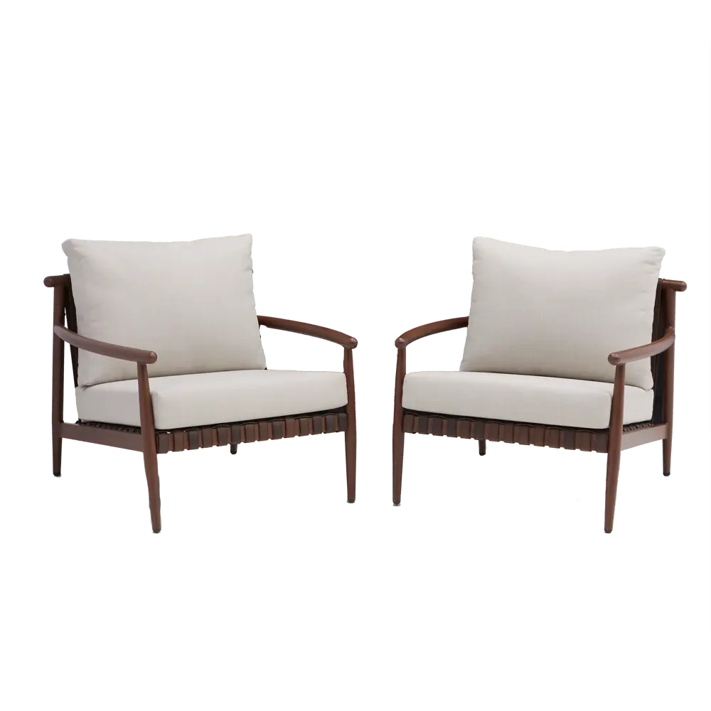 Naterial Retro — набор садовых кресел в винтажном стиле, 2 шт 87898644 STLM-0959135