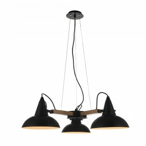 Подвесная люстра Favourite Tatler 1852-3P FAVOURITE ДИЗАЙНЕРСКИЕ, TATLER BLACK 057224 Черный
