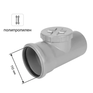 Ревизия Pro Aqua 110 мм полипропилен