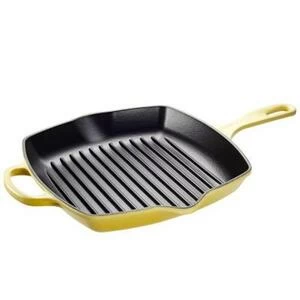 Сковорода-гриль чугунная Le Creuset, Ø26 см, желтая