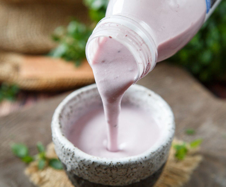 4344 Йогурт с черникой Вкусляндия  - Вид №1