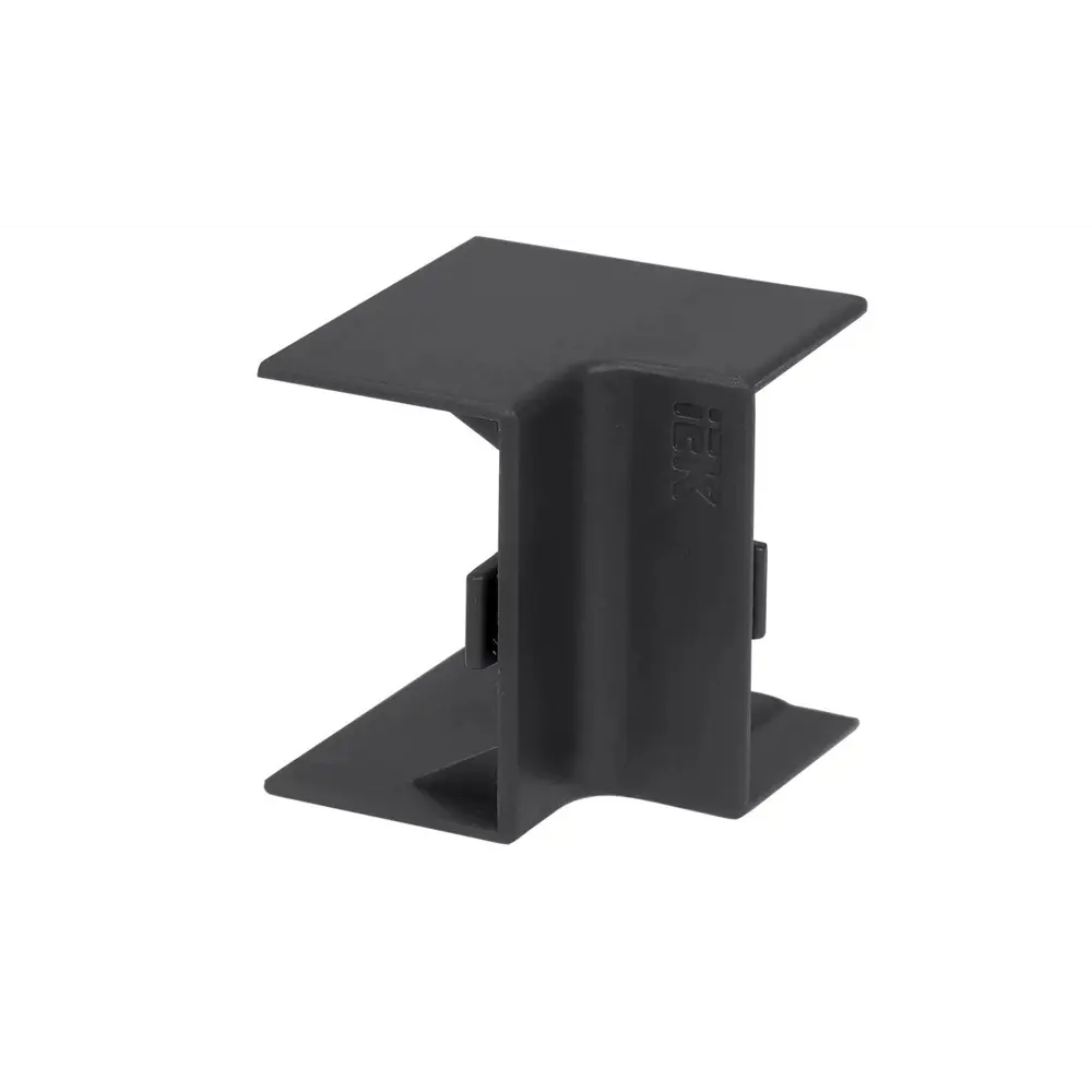 Угол внутренний КМВ для кабель-канала IEK 25x16 мм цвет черный 4 шт STLM-2191462