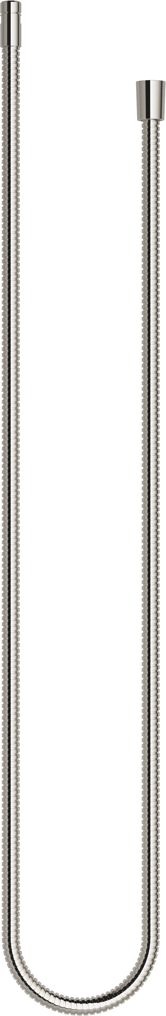 Металлический душевой шланг 1/2" x 3/8" x 1750 мм - Платиновый