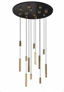 Gianfranco Ferré Home Регулируемый подвесной светильник из латуни