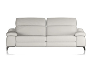 2-местный кожаный диван с электрическим движением