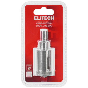 Алмазная коронка Elitech 1820.081200 9187031
