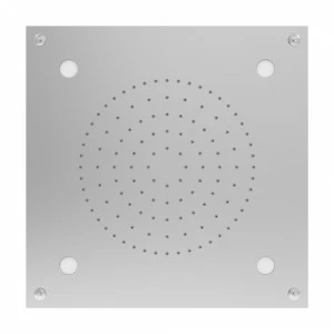 Graffio Встроенный квадратный верхний душ 300 × 300 мм, 4 белых прожектора. KI270Q