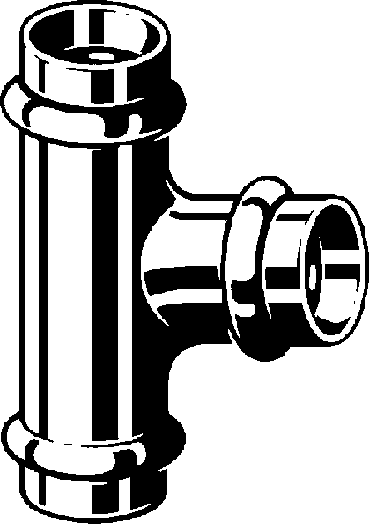 Viega Тройник Profipress G 2618 (346072) 346 072 - Вид №1