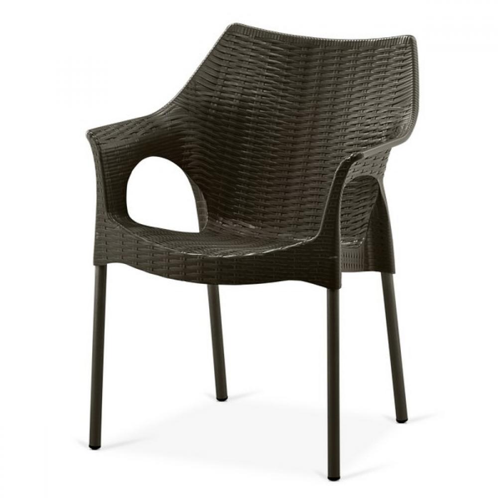 XRB-066A Chocolate Стул пластиковый Afina 