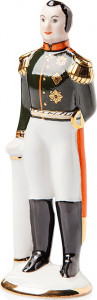 10617356 Мануфактуры Гарднеръ в Вербилках Скульптура 15 см "Дохтуров" Фарфор, Керамика