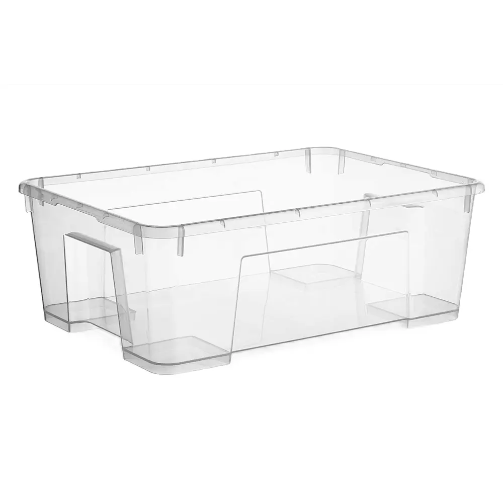 Контейнер с крышкой 39x28x14 см 11 л полипропилен цвет прозрачный Santreyd Серия отсутствует STLM-2173140 - Вид №2