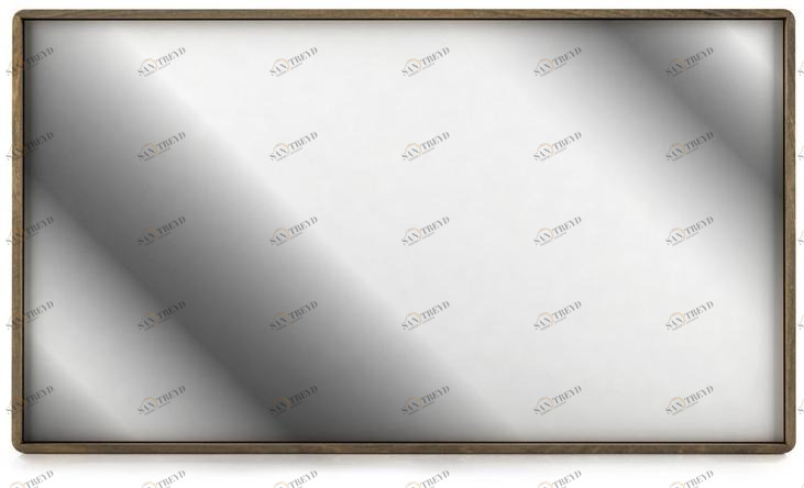 Huppé Прямоугольное зеркало в настенной раме Surface 2540 HUPPE