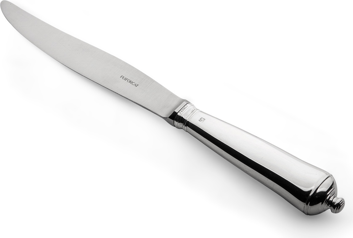 10565286 Puiforcat Нож столовый 25см "Кардинал" (посеребрение) Посеребрение 