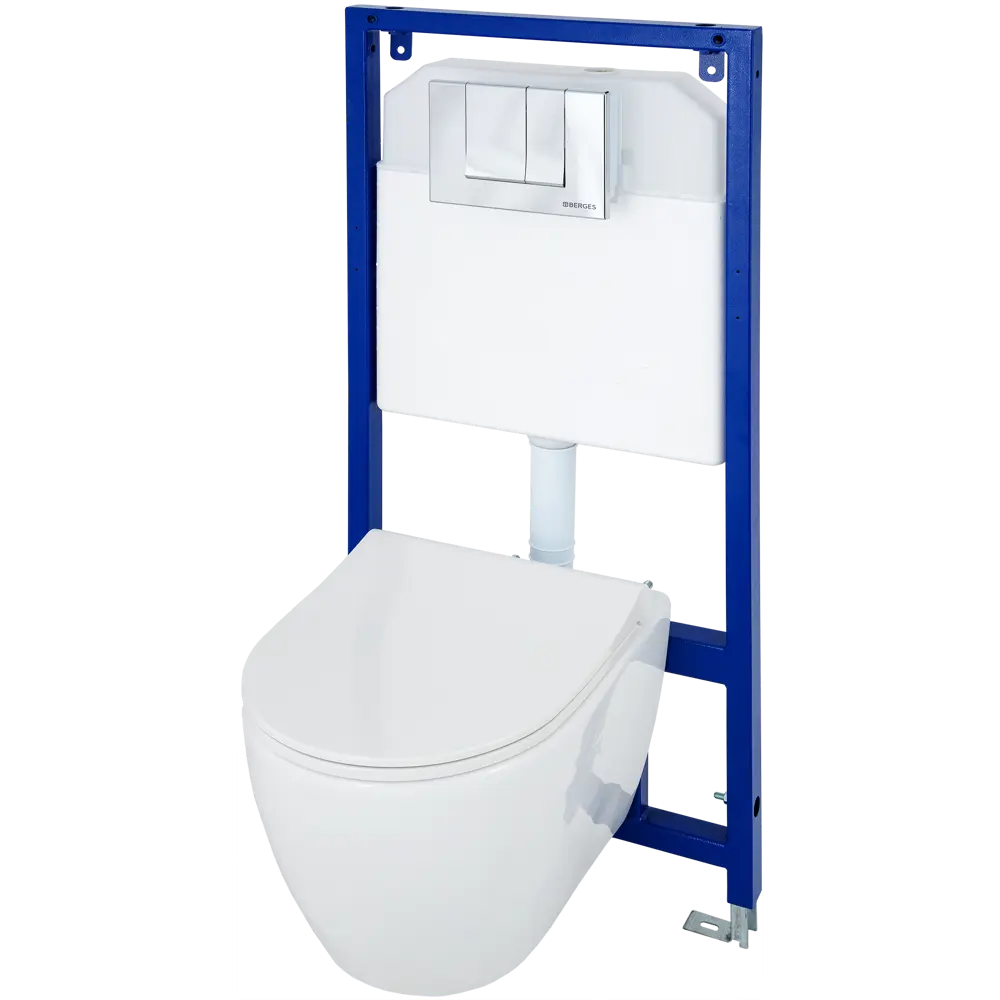 Инсталляция с унитазом BERGES Slim Без серии STLM-2039933