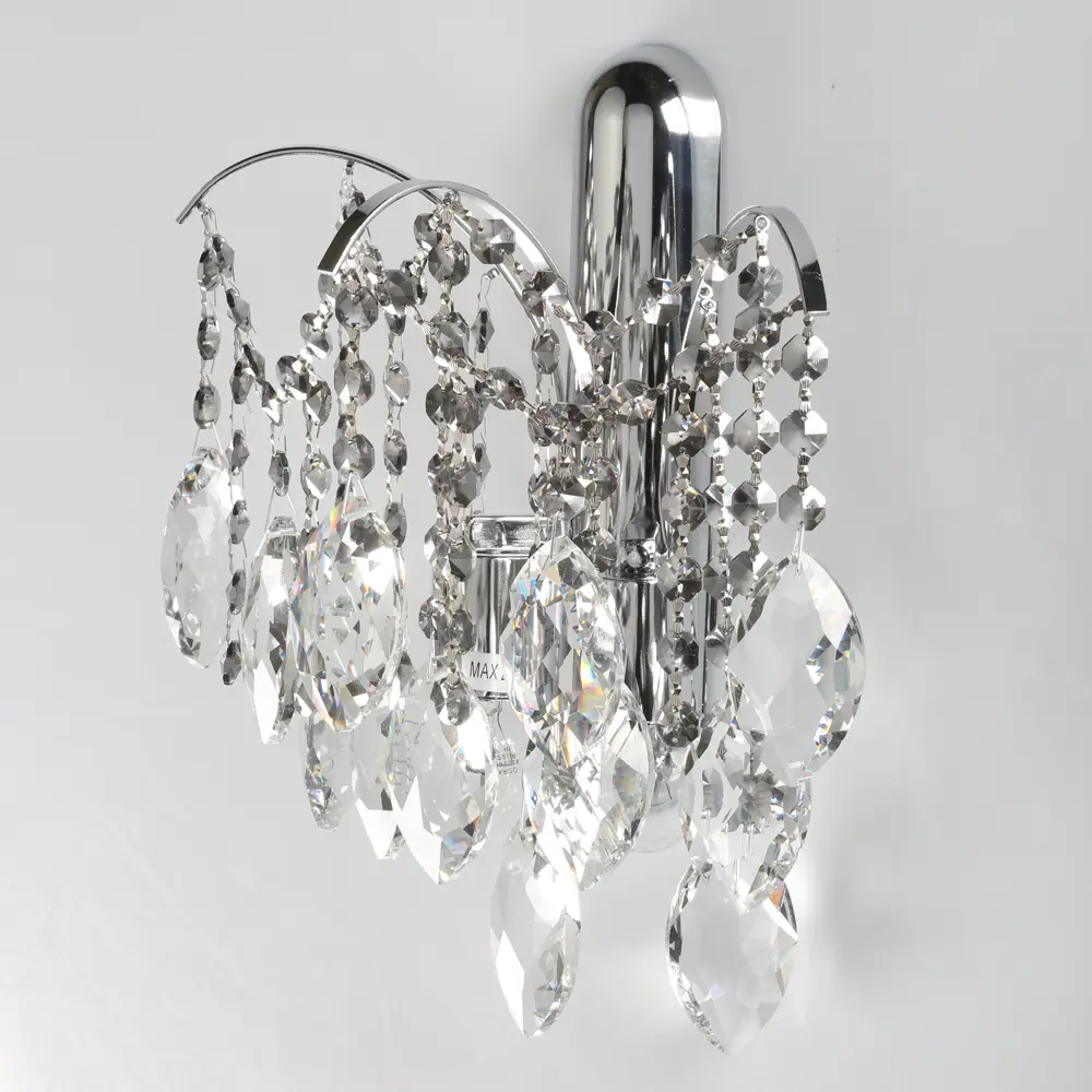 Бра «Бриз 9» E27х2 60 Вт цвет хром DE CITY STLM-2095672 - Вид №2