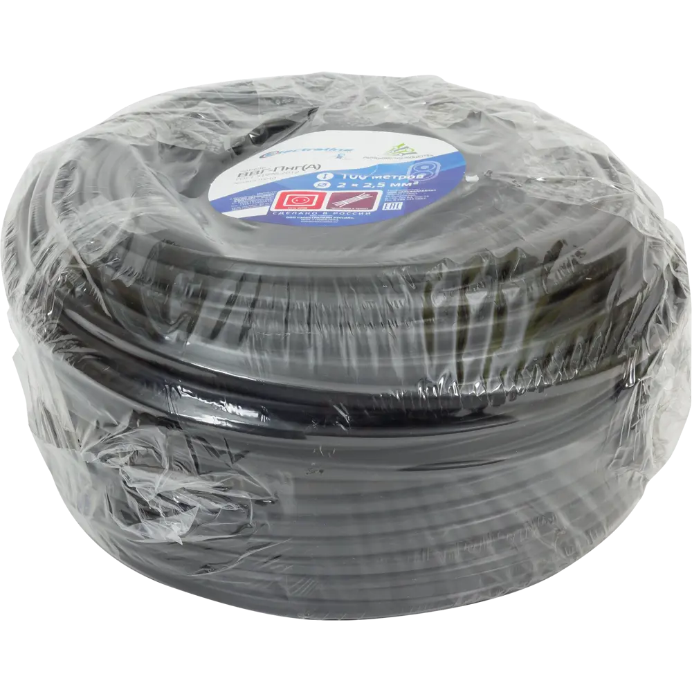 Кабель Electraline ВВГп-НГ(А) 2х2.5, 100 м, ГОСТ STLM-2154957 - Вид №2