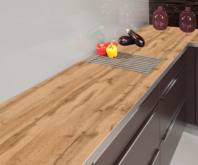 Столешницы для кухни - Дуб Мемори LIGRON LIST407 2433 - Вид №17