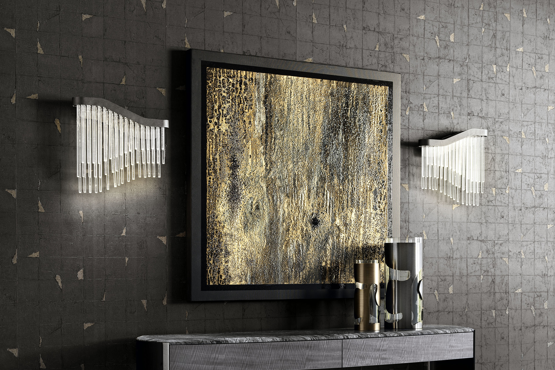 GRST291 Mirage картина черный лес - giorgio collection Декор - Вид №2