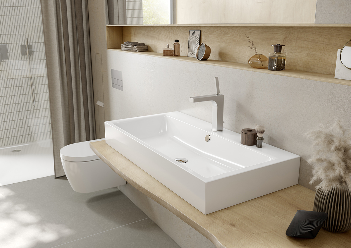 Умывальник KALDEWEI Сталь эмалированная 3168 178 черный 31683060178  - Вид №5