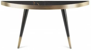 Gianfranco Ferré Home Консоль-полумесяц из мрамора Mayfair