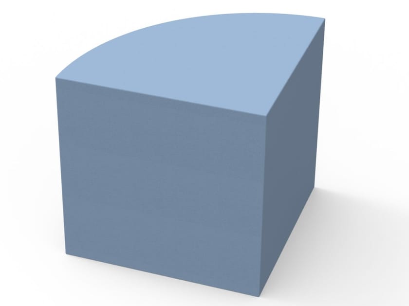Модульный пуф из пены QM Quinze & Milan Форма ARCH-00103468