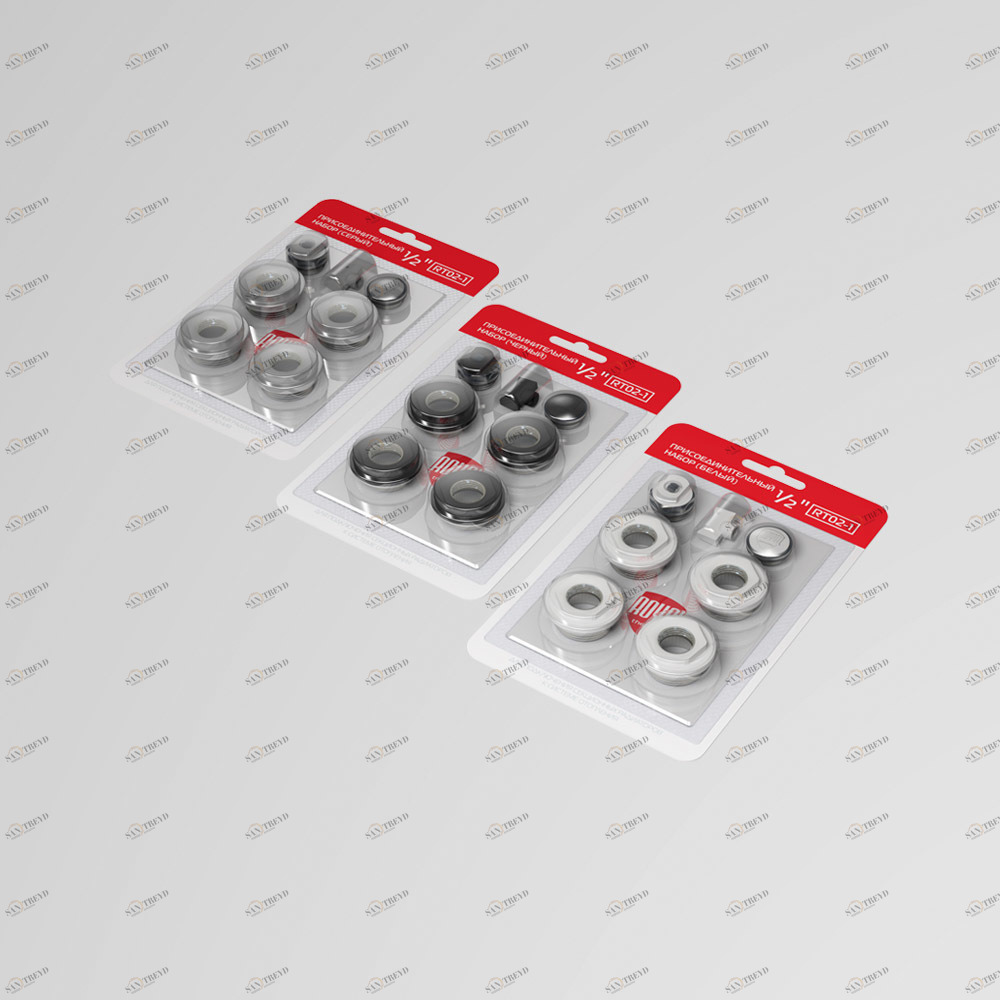 Присоединительный набор Royal Thermo 3/4" (белый) sun-id-646042