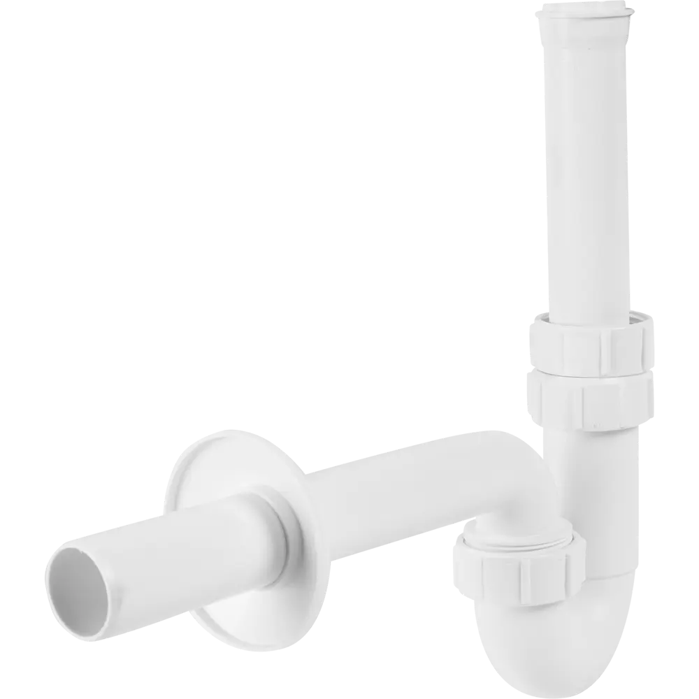 Сифон для раковины трубный McAlpine без выпуска ø32 мм MRW8 STLM-2089383