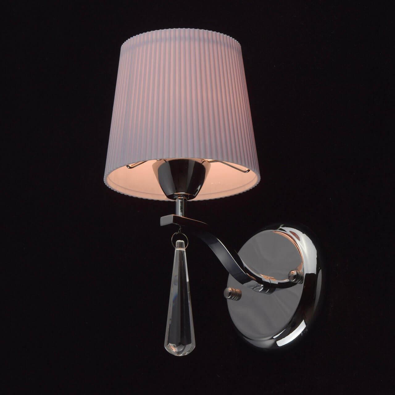 Бра с акриловым плафоном голубое "Прато 2" 101021001 MW-LIGHT ПРАТО 00-3928327 Голубой;серебро  - Вид №1