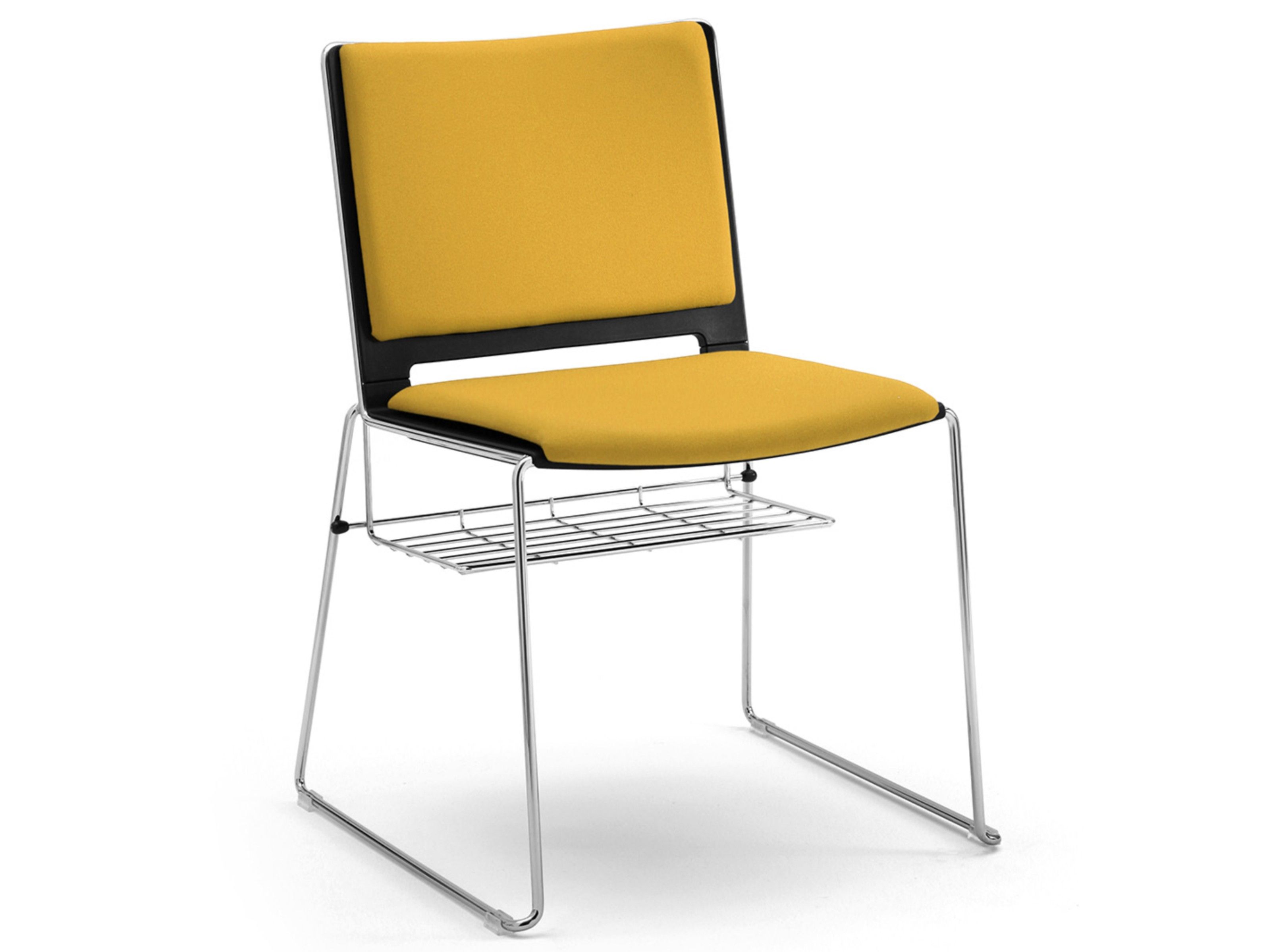 Стул для конференций из полипропилена и ткани Leyform iLike ARCH-00146228