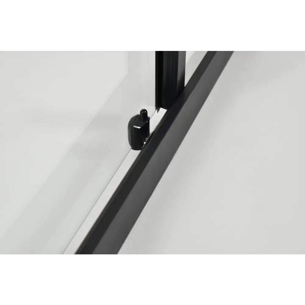 Душевая ширма Метакам Apart Black 1/4 круга 90x90x185см цвет профиля черный раздвижная стекло 4мм прозрачное STLM-2132893 - Вид №10