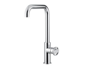 Смеситель для кухни из хромированной латуни