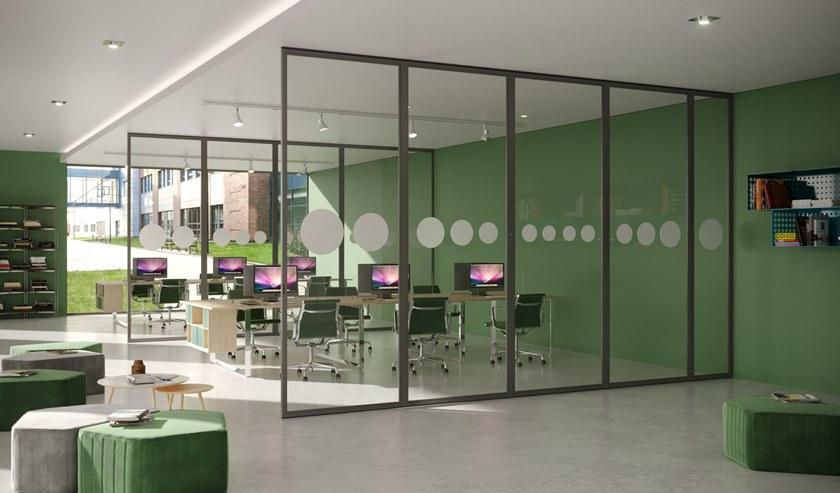 ANAUNIA Складная стенка из алюминия и стекла Freespace sun-id-1502553 - Вид №4