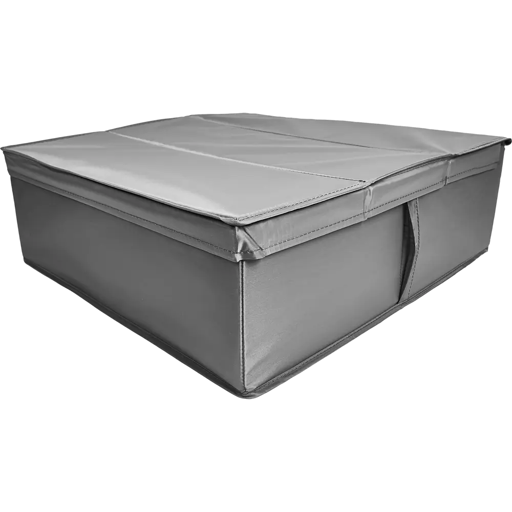 Santreyd — Складной короб для хранения с крышкой, серый 85817684 STLM-1093142