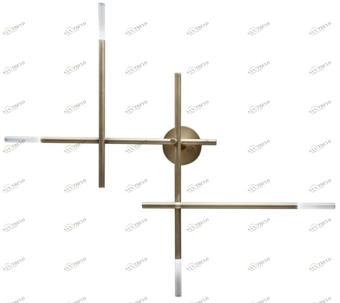 VeniceM Настенный светильник из никеля Kitami sun-id-1393123