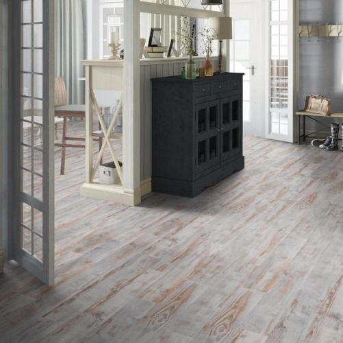 Виниловый ламинат Tarkett Lounge Tribute Дуб с брашью (Текстурированная) 914,4х152,4/101,6 мм 1000901240 - Вид №6