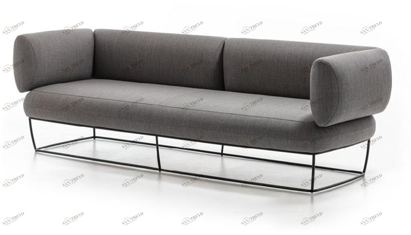 La Cividina 3-х местный тканевый диван Bernard sun-id-1504576